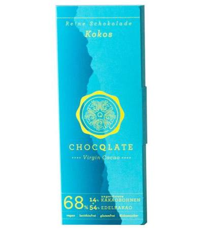 Virgin Cacao Schokolade – Kokos  – Perfekt zu Ihrem Wein