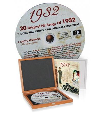 CD 1932 Musik-Hits in Luxusbox