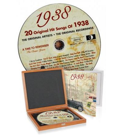CD 1938 Musik-Hits in Luxusbox