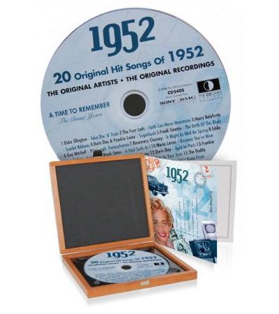 CD 1952 Musik-Hits in Luxusbox