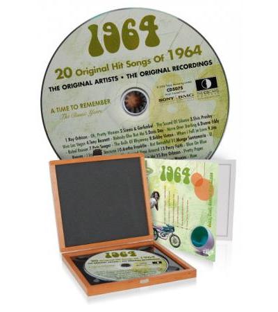 CD 1964 Musik-Hits in Luxusbox