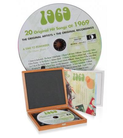 CD 1969 Musik-Hits in Luxusbox