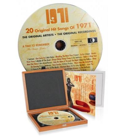 CD 1971 Musik-Hits in Luxusbox