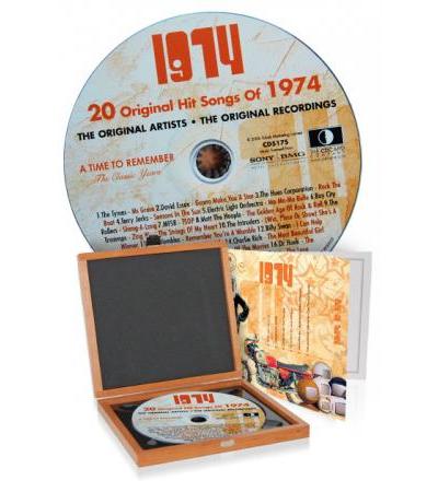CD 1974 Musik-Hits in Luxusbox