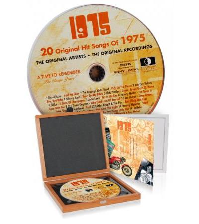 CD 1975 Musik-Hits in Luxusbox