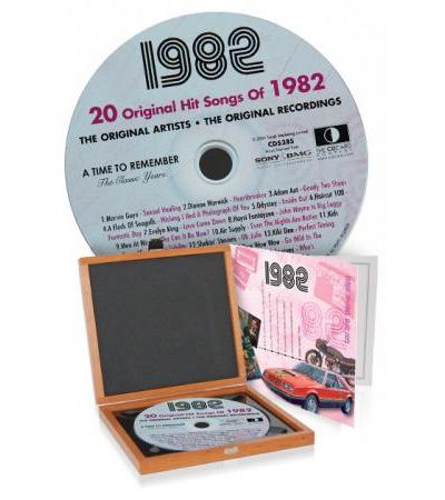 CD 1982 Musik-Hits in Luxusbox