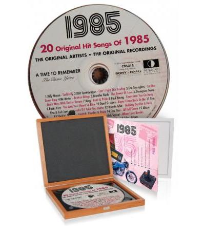 CD 1985 Musik-Hits in Luxusbox