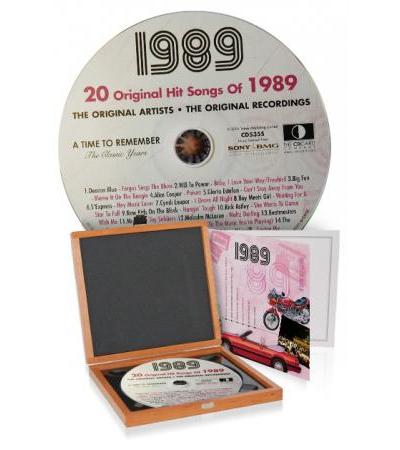 CD 1989 Musik-Hits in Luxusbox