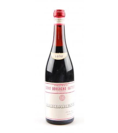 Wein 1958 Barbaresco Fratelli Serio Borgogno Battista
