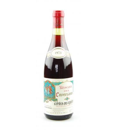 Wein 1973 Reserve des Capouliers Cotes du Rhone