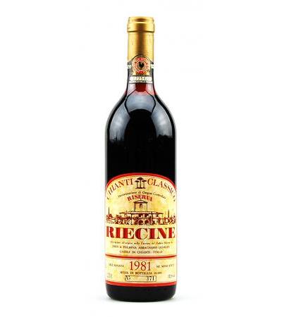 Wein 1981 Chianti Classico Riserva Riecine Numerata