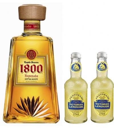 1800 Tequila Reposado von Jose Cuervo 0,7l mit 2 Fentimans Victorian Lemonade gratis
