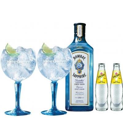 Bombay Gin Tonic Set mit Gläsern