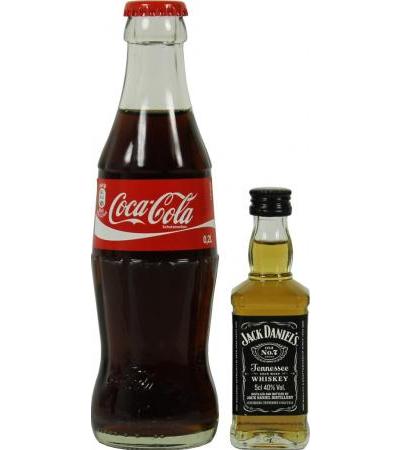 Jack Daniels Cola Set Mini