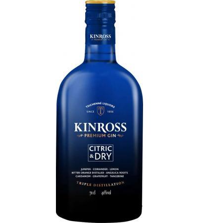 Kinross Gin Citric & Dry 0,7l