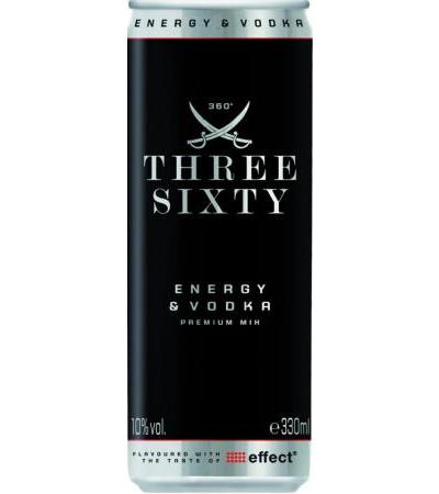 Three Sixty Vodka  Energy Dose 0,33l