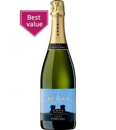Castillo Perelada Stars Cava Brut Reserva NV (Limited time offer item – other promotion offers not applicable)