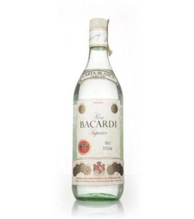 Bacardi Carta Blanca (100cl) - 1980s