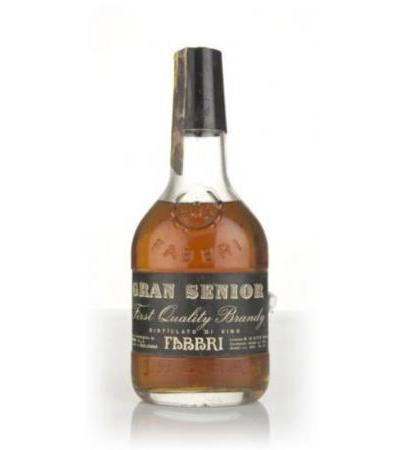 Fabbri Gran Senior Brandy - 1960s