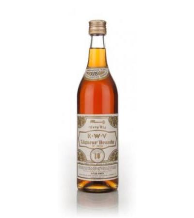 KWV 10 Year Old Liqueur Brandy - 1970s