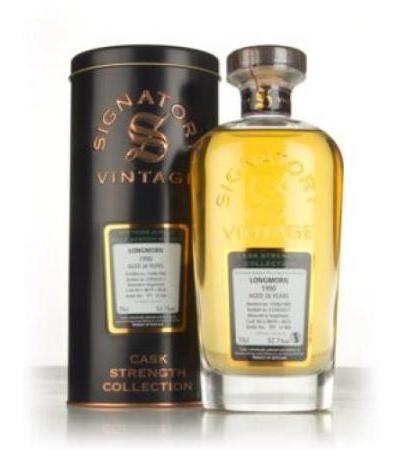 Longmorn 26 Year Old 1990 (casks 8619 & 8626) - Cask Strength Collection (Signatory)