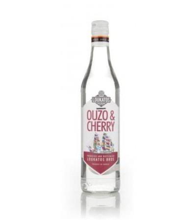 Loukatos Ouzo & Cherry Spirit Drink