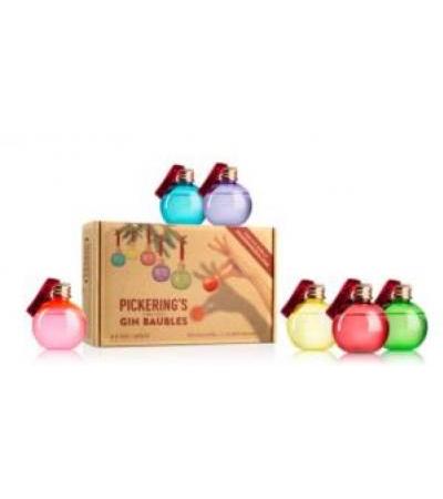 Pickering's Gin Christmas Baubles