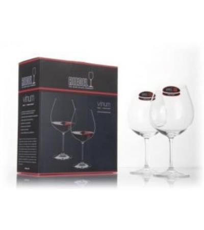Riedel Vinum Pinot Noir (Burgundy Red) Glasses (Set of Two)