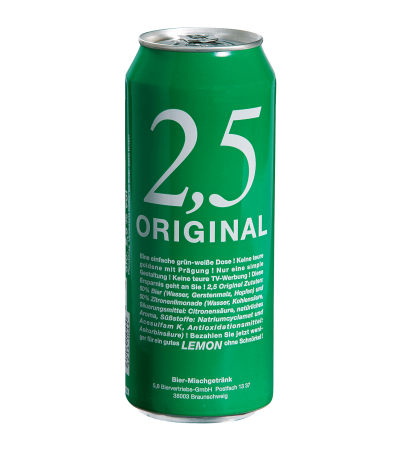 2,5 Original Lemon 0,5l