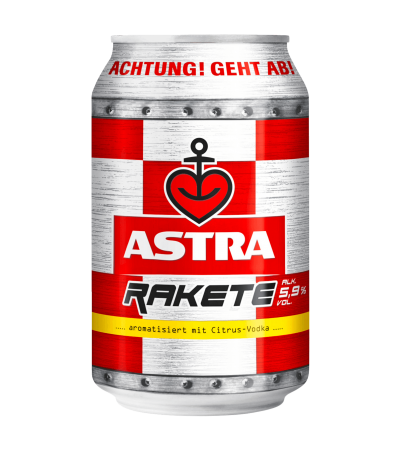 Astra Rakete Dose 0,33l