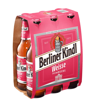 Berliner Kindl Weisse Himbeere 6x0,33l