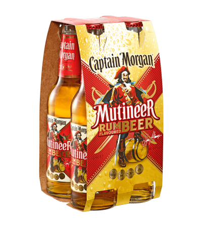 Captain Morgan Mutineer Beer 4x0,33l