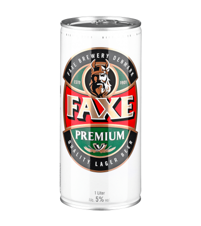 Faxe Premium Quality Lager Beer 1l