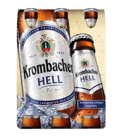 Krombacher Hell 6x0,33l