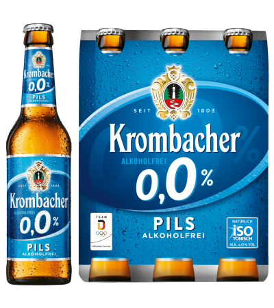 Krombacher Pils alkoholfrei 6x0,33l