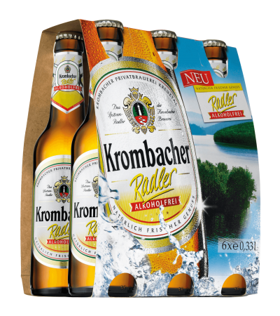 Krombacher Radler alkoholfrei 6x0,33l
