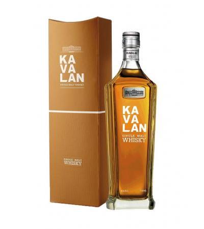 Kavalan Single Malt Whisky 40% 0.7L, giftpack