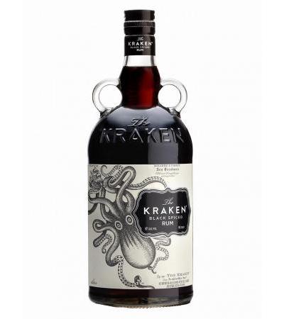 The Kraken Black Spiced Rum 47% 1L