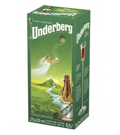 Underberg 44% 25x0.02L