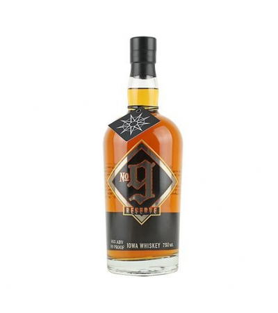 SLIPKNOT No. 9 RESERVE Iowa Whiskey, 750 ml, 49.5% ABV