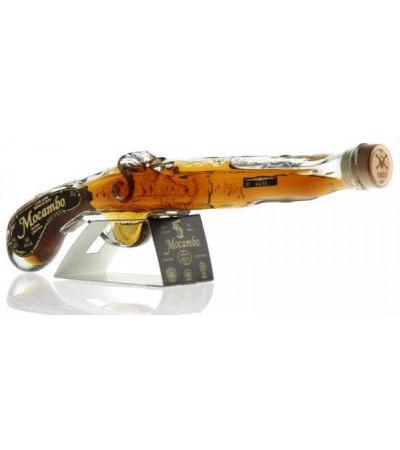 Mocambo 10 Jahre Solera Rum in Bukanier-Pistolenflasche