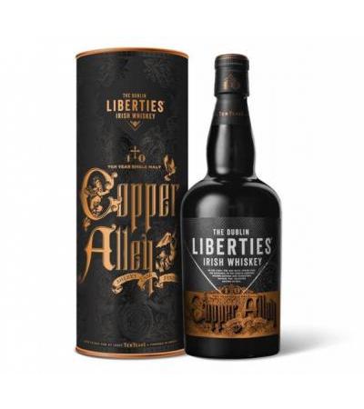 The Dublin Liberties Copper Alley 10 Jahre Single Malt Irish Whiskey 