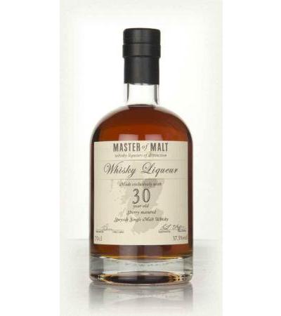 Виски с Вашим текстом Master of Malt 30 Year Old Speyside Whisky Liqueur