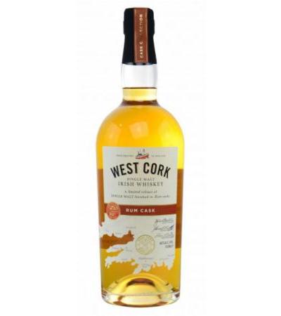 West Cork Rum Cask Single Malt Irish Whiskey 
