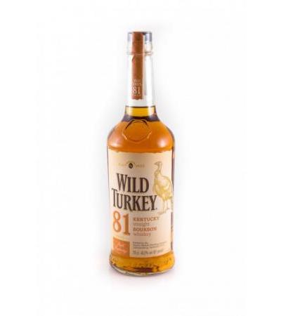 Wild Turkey 81 Proof Kentucky Straight Bourbon Whiskey 