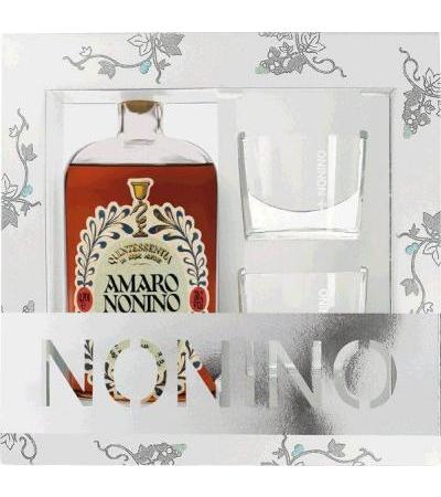 Amaro Geschenkpackung Nonino 1 x 0,7l Amaro Quintessentia Di Erbe Alpine und