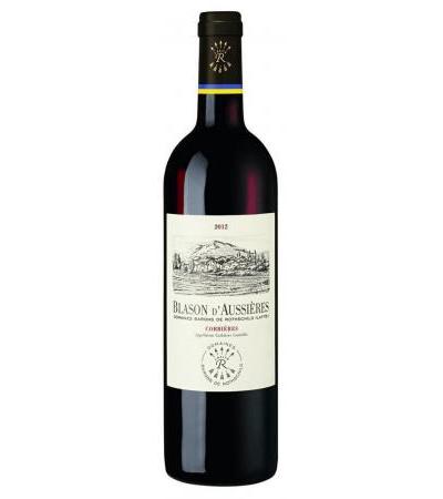 Blason d'Aussières Corbières AOC