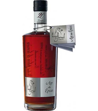 Cognac Âge des Èpices 43% Vol. (neue Ausstattung) AC,in Geschenkverpackung, mind. 20 Jahre Fassreife