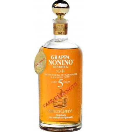 Grappa AnticaCuvée Riserva Cask Strength 59,9% vol 5 years old - im Barrique gereift