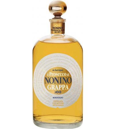 Grappa Il Prosecco Monovitigno im Barrique gereift 41% vol. (0,5l)